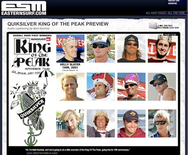 Quiksilver King Of Aviones 2009