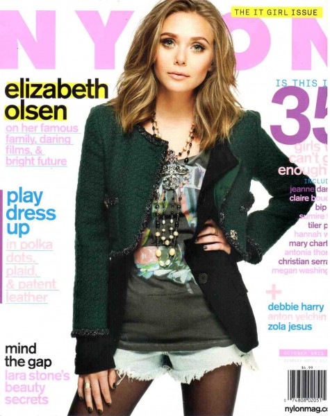 NYLON October 2011 Cover