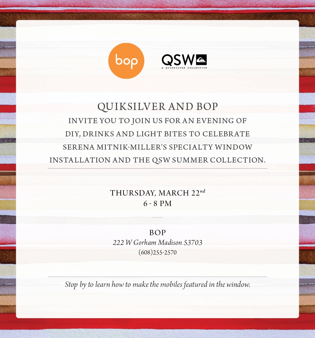 Bop Consumer Event