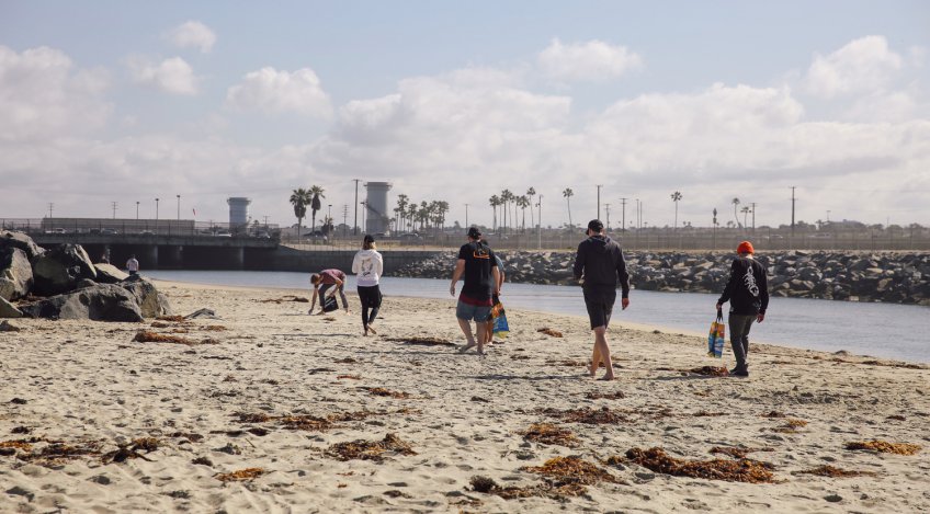 River Jetties Beach Clean