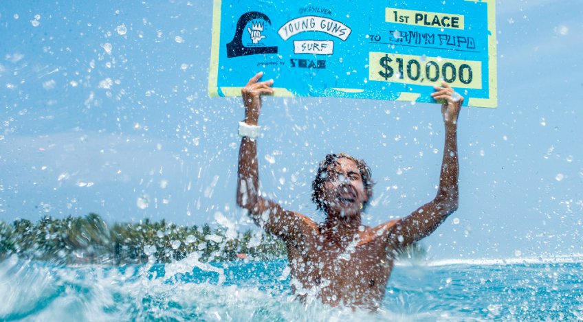 Sammy Pupo Wins 2017 Quiksilver Young Guns Surf Â