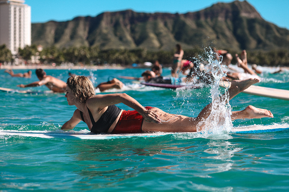 Waikiki Surf Day With The Billabong Womens Team Knowthefeeling Billabong 1383