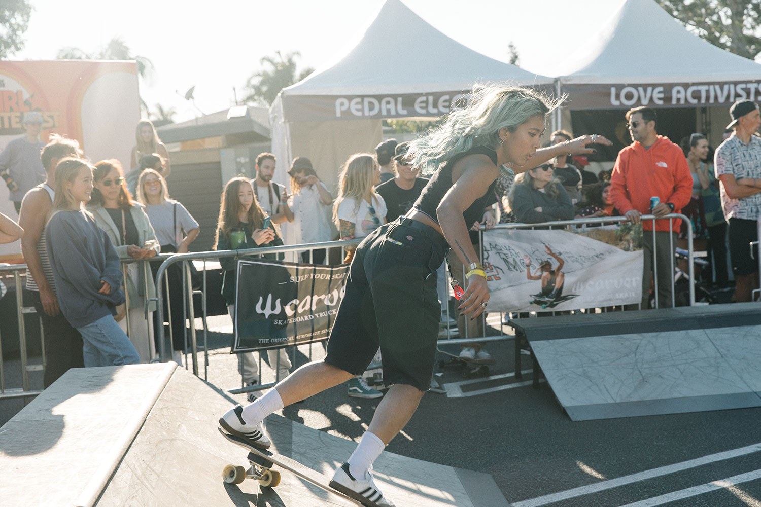 ROXY GrlSwirl Carver SurfSkate Fest Venice Beach, California