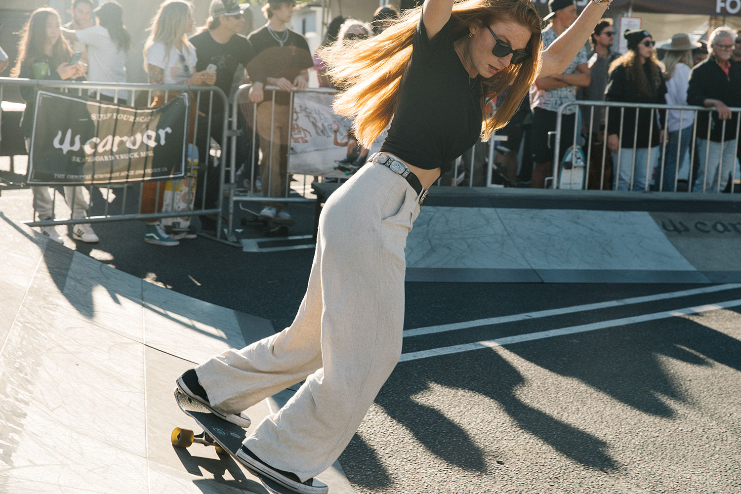 ROXY GrlSwirl Carver SurfSkate Fest Venice Beach, California