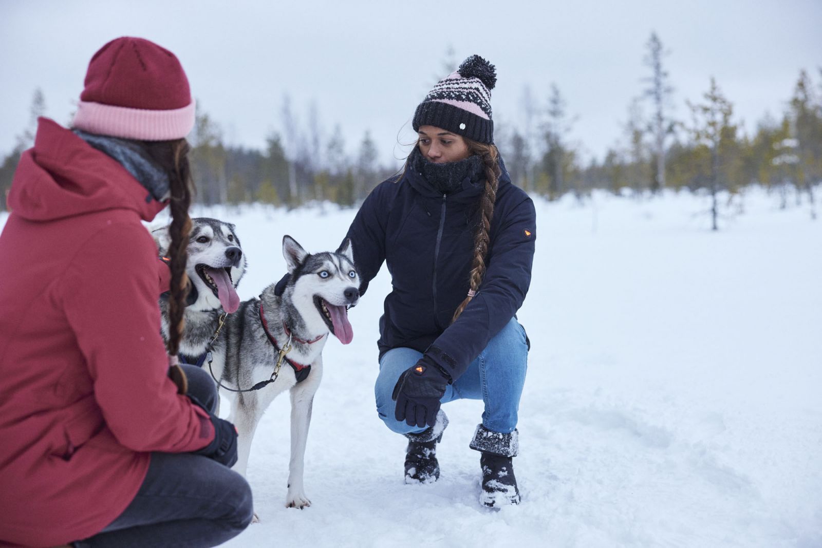 From Hawaii to Lapland with Mainei & Malu Kinimaka in ROXY WARMLink