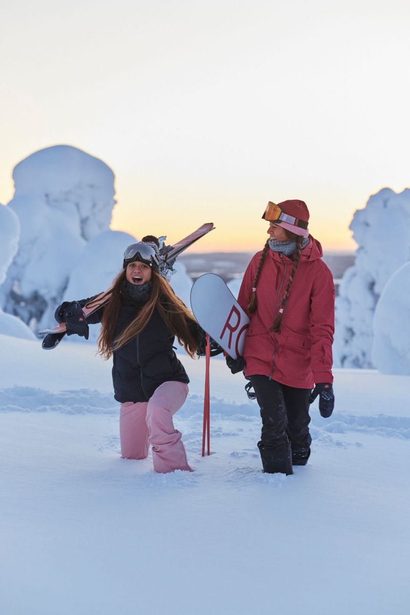 From Hawaii to Lapland with Mainei & Malu Kinimaka in ROXY WARMLink