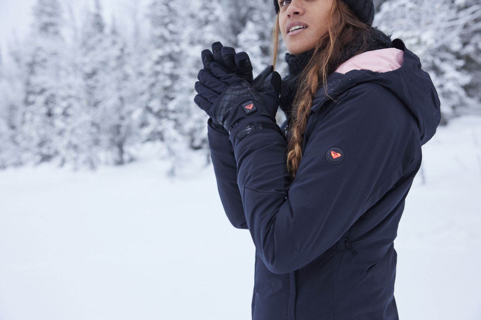 From Hawaii to Lapland with Mainei & Malu Kinimaka in ROXY WARMLink