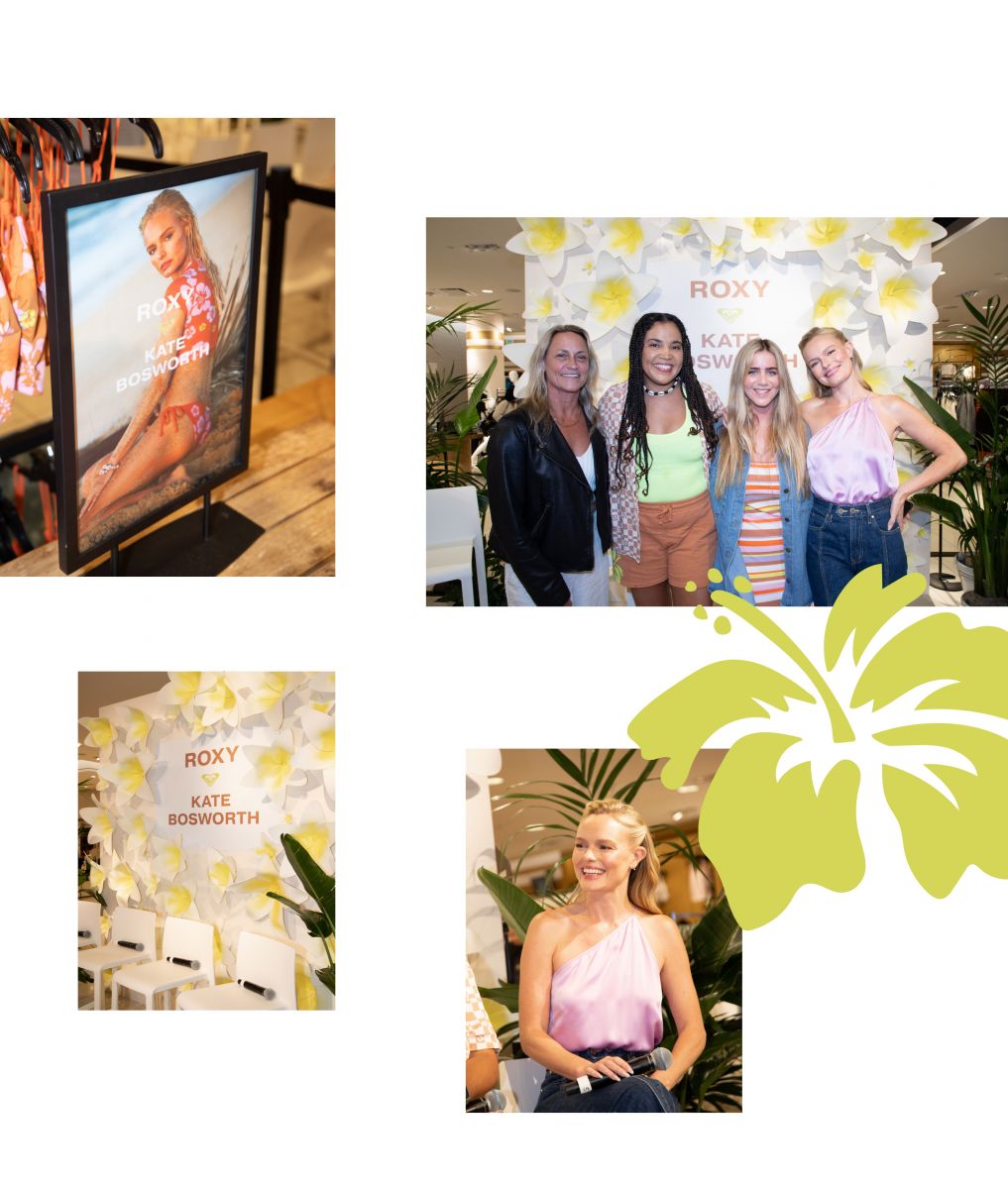 ROXY x Kate Bosworth Collection Launch at Nordstrom, South Coast