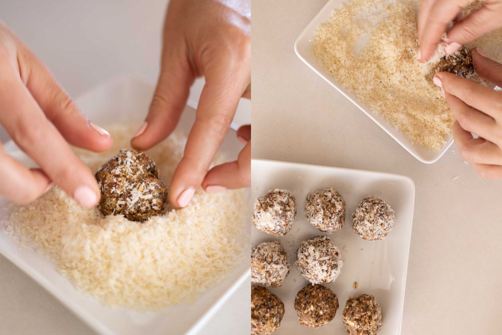 ROXY Peanut Butter Coconut Energy Balls