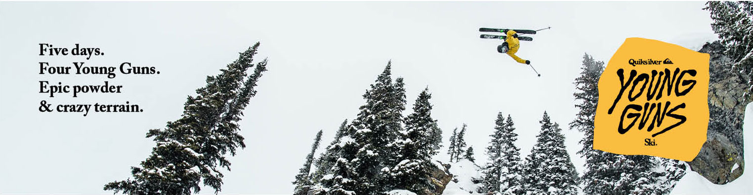 Five days. Four Young Guns. Epic Powder & crazy terrain. 