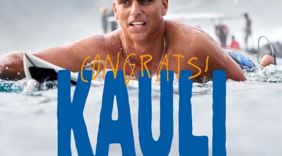 KAULI VAAST WINS GOLD IN TAHITI