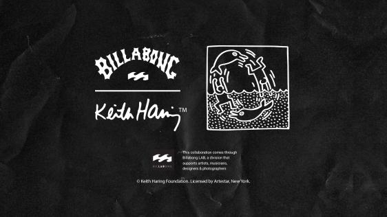 INTRODUCING THE KEITH HARING X BILLABONG GALLERY COLLECTION