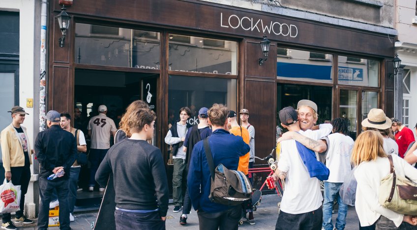 Jacky Jacky Premiere at Lockwood Skateshop, Belgium